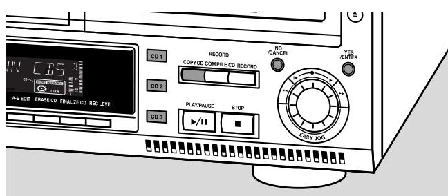 PHILIPS CDR802-00S - Grabación de una pista durante la reproducción - 1