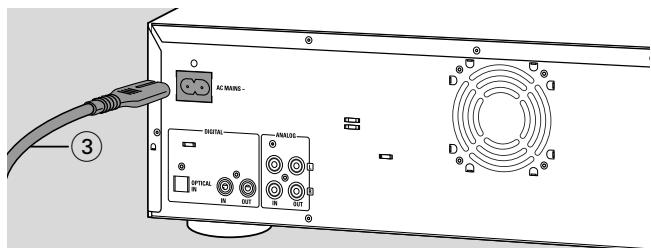 PHILIPS CDR802-00S - Connexions coaxiales numériques via un récepteur numérique - 2