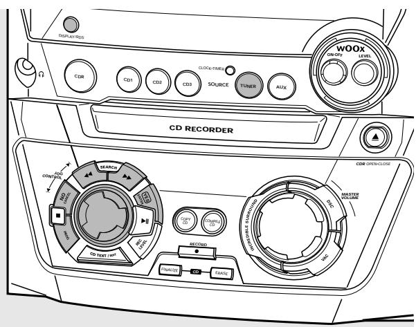 PHILIPS FW-R55 - Löschen aus dem Speicher - 1