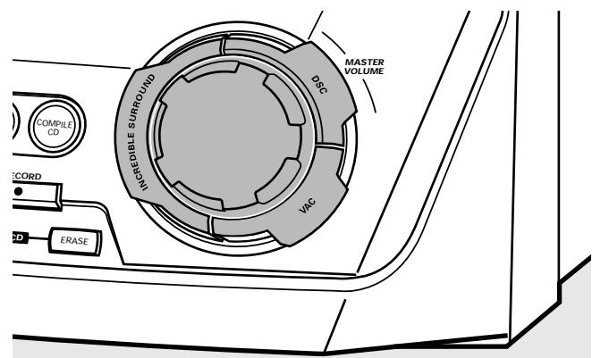 PHILIPS FW-R55 - Sound control - 1