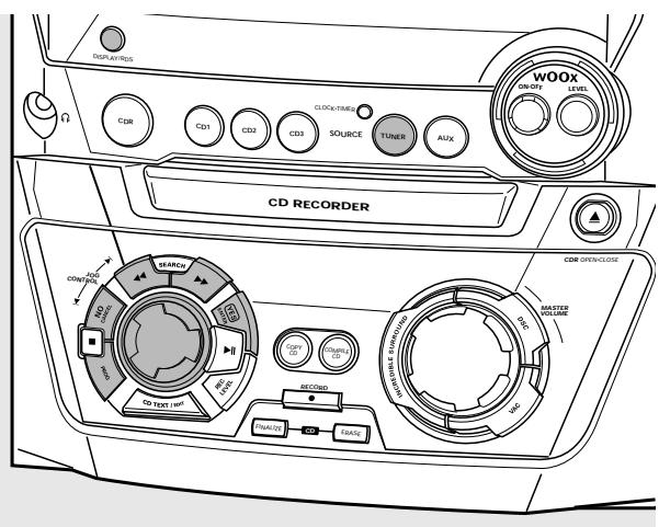 PHILIPS FW-R55 - Effacement dans la mémoire - 1