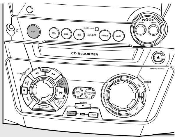PHILIPS FW-R55 - Recording from an external source - 1