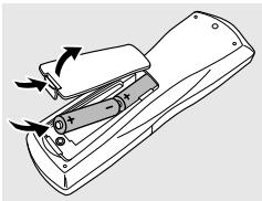 PHILIPS FW-R55 - Remote control usage - 1