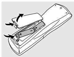 PHILIPS FW-R55 - Utilisation de la télécommande - 1