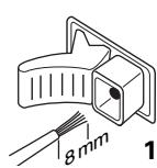 PHILIPS MC165 - Luidspreker aansluitingen - 1