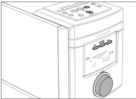 PHILIPS MC165 - Sur la télécommande - 1