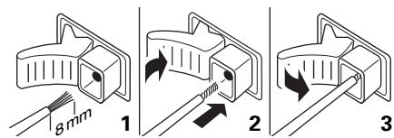 PHILIPS MC165 - Loudspeaker connections - 1