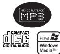 MP3 MP3 COMPACT disc DIGITAL AUDIO Plays Windows Media™