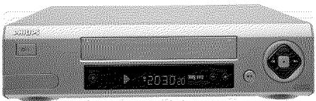PHILIPS VR627 - La face avant du magnétoscope - 1