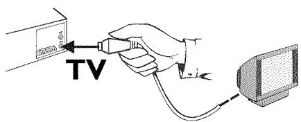 PHILIPS VR627 - Raccordement à l'aide d'un cable péritel - 3