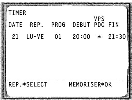 PHILIPS VR627 - Programmer un enregistrement (sans utiliser 'ShowView') - 1