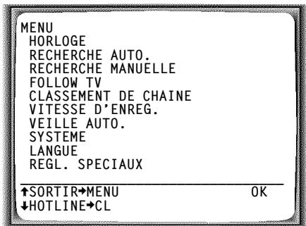 PHILIPS VR627 - Classement automatique des chaînes (Follow TV) - 1