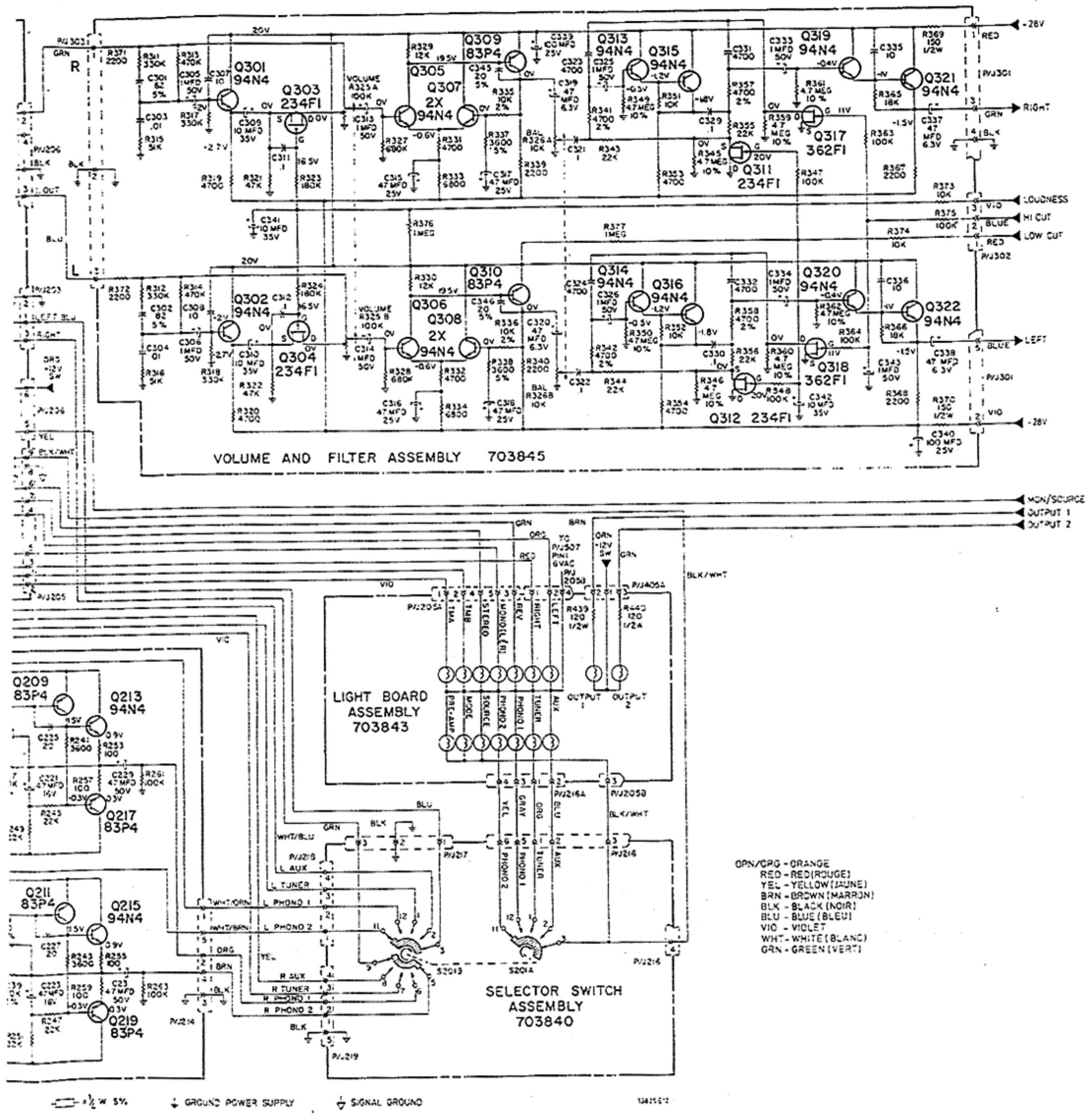 PHILIPS AH 572 - IDENTIFICATION DU CHASSIS - 17