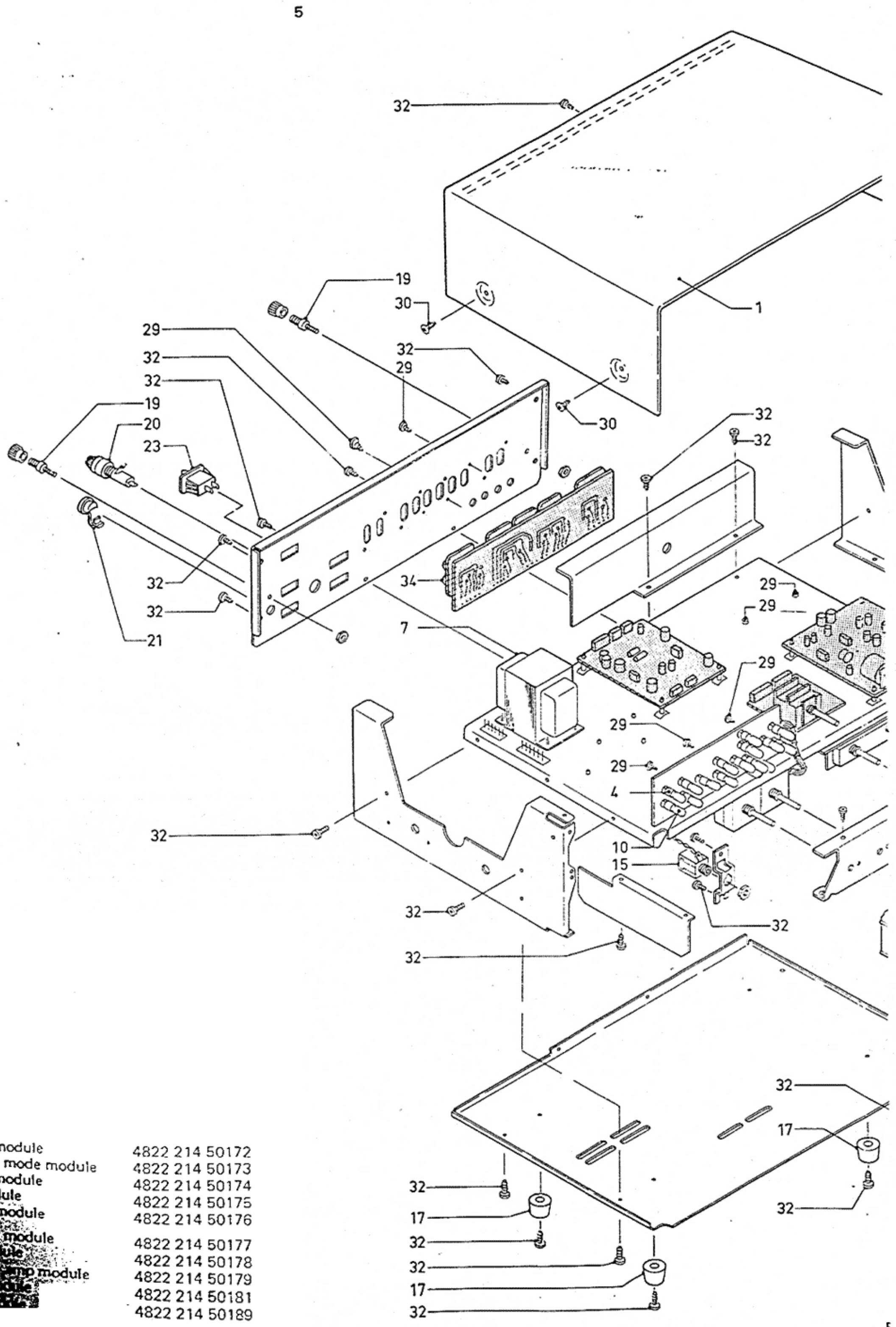 PHILIPS AH 572 - IDENTIFICATION DU CHASSIS - 9