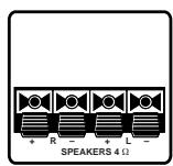 PHILIPS AZ2760 - CONNECTING THE SPEAKERS - 1