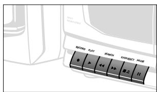PHILIPS AZ2760 - Passage en revue du programme - 2