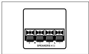 PHILIPS AZ2760 - CONEXION DE LOS ALTAVOCES - 1