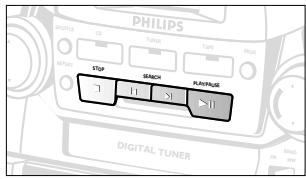 PHILIPS AZ2765 - DIVERS MODES DE LECTURE: SHUFFLE ET REPEAT - 1