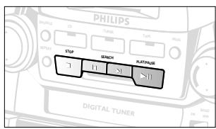PHILIPS AZ2765 - Tuning to preset stations - 1