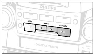 PHILIPS AZ2765 - Sélection d'une autre plage - 1
