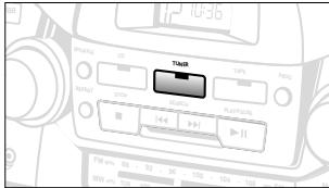 PHILIPS AZ2770 - Recording from the radio - 1