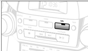 PHILIPS AZ2770 - PLAYING A CASSETTE - 1