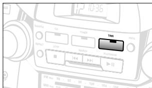 PHILIPS AZ2770 - Dubbing: Copying from deck 2 to 1 - 1