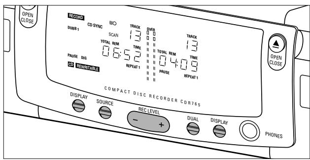 PHILIPS CDR200BK - Enregistrement analogue depuis une source externe - 1
