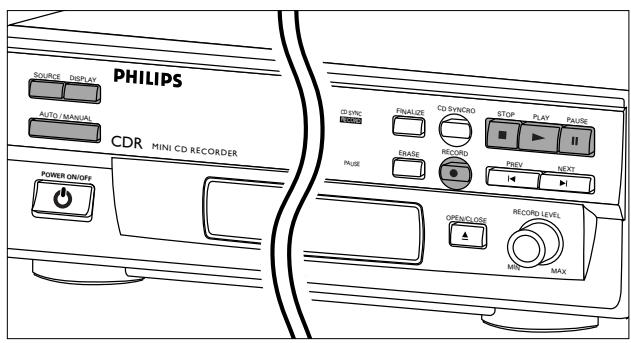 PHILIPS CDR560BK - Important : - 1