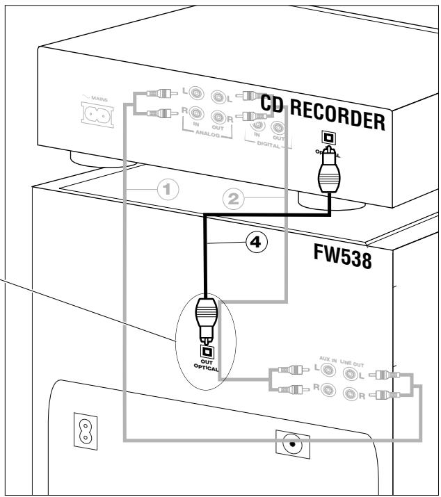 PHILIPS CDR560BK - Connections general - 6