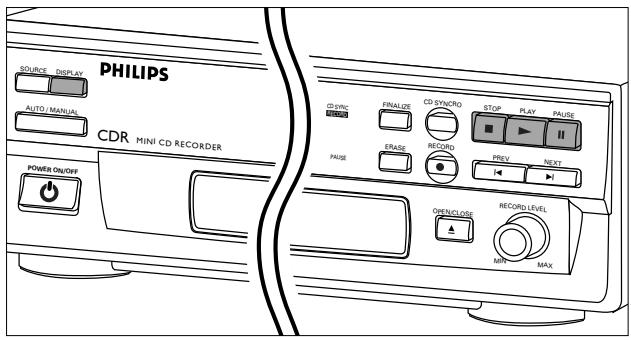 PHILIPS CDR560BK - To erase the entire disc: - 2