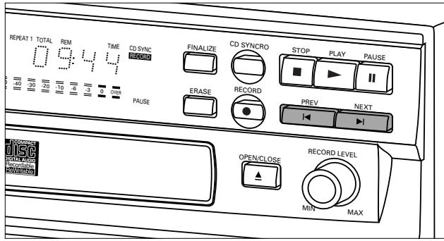 PHILIPS CDR560BK - Pour effacer le disque en entier : - 3