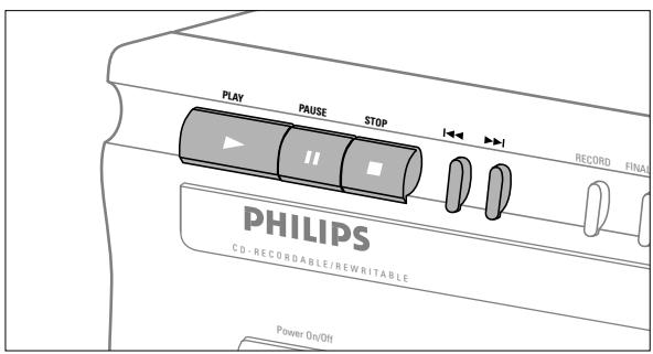 PHILIPS CDR760BK - To erase the entire disc: - 2