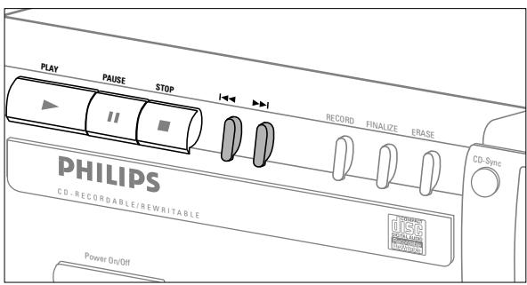 PHILIPS CDR760BK - To erase the entire disc: - 3