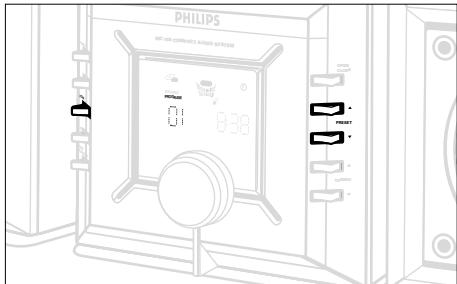 PHILIPS MZ3C - Autres modes de lecture: SHUFFLE et REPEAT - 1