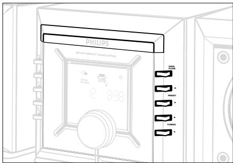 PHILIPS MZ3C - Activary desactivar SLEEP - 1