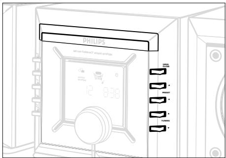 PHILIPS MZ3C - Activating and deactivating SLEEP - 1