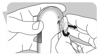 PHILIPS SCD589 - Activation/désactivation de la veilleuse - 3