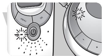 PHILIPS SCD589 - Using your baby monitor - 4