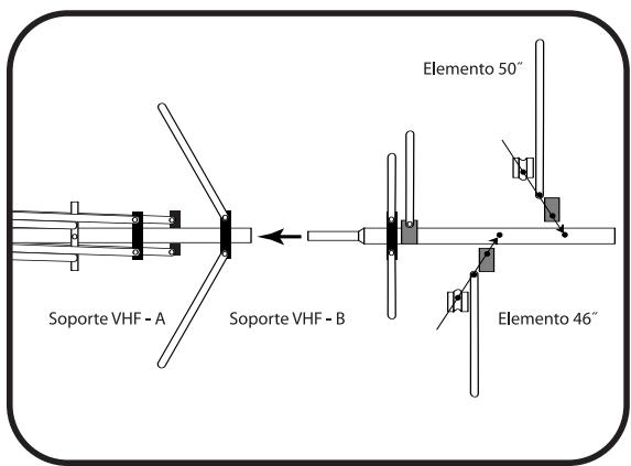 PHILIPS SDV9011K - Montaje de la parte UHF - 2