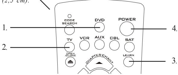 PHILIPS US2-PMDVD6 - Aprendizaje de Comandos - 2