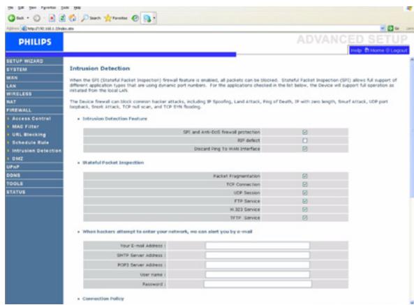 PHILIPS CAW7740N - Détction d'intrusion/Intrusion detection - 1