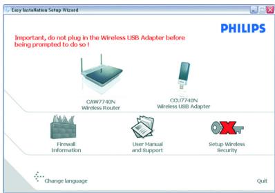PHILIPS CAW7740N - Conseil - 1