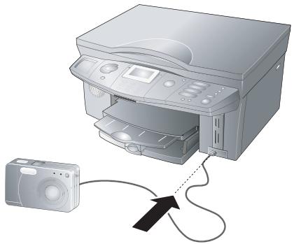 PHILIPS CRYSTAL 660 - Raccordement direct de l'appareil photo numérique - 1