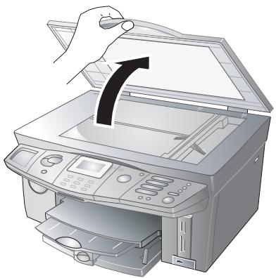 PHILIPS CRYSTAL 660 - Nettoyer la vitre du scanner - 1