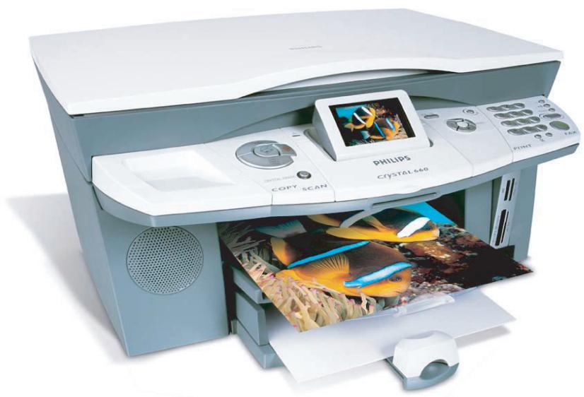 PHILIPS CRYSTAL 665 - Manuel d'installation réseau pour l'imprimante Crystal Printer - 1