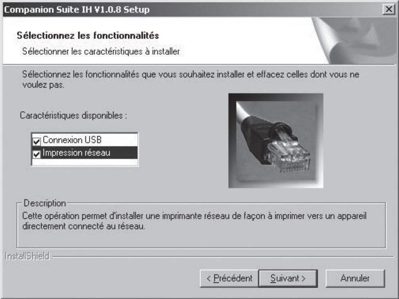 PHILIPS CRYSTAL 665 - Installation de l'imprimante Crystal Printer en tant qu'imprimante réseau - 2