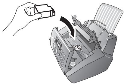 PHILIPS FAX JET 335 - Insérer les cartouches d'encre - 4