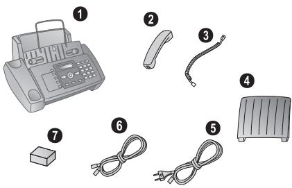 PHILIPS FAX JET 335 - Contenu de l'emballage - 1