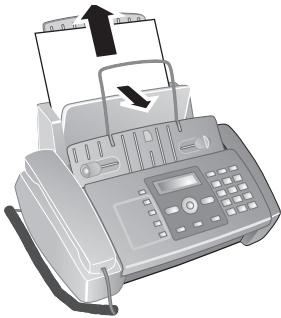 PHILIPS FAX JET 335 - Résoudre le bourrage de papier. - 1